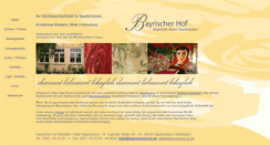 Desktop Screenshot of bayrischerhof-sb.de